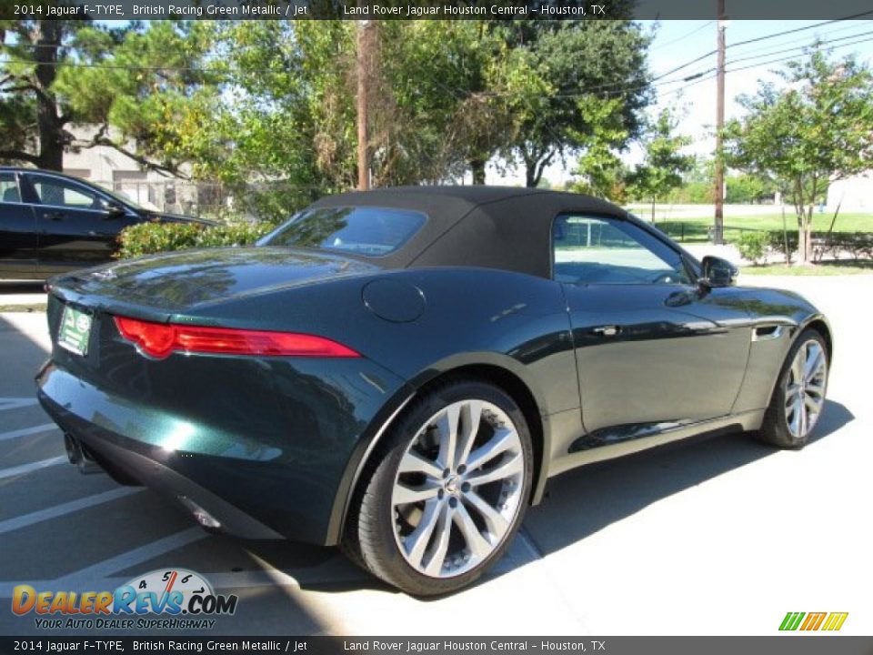 2014 Jaguar F-TYPE British Racing Green Metallic / Jet Photo #10