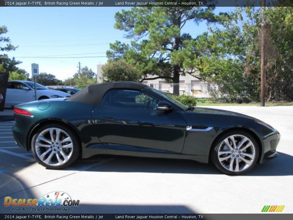 British Racing Green Metallic 2014 Jaguar F-TYPE  Photo #11