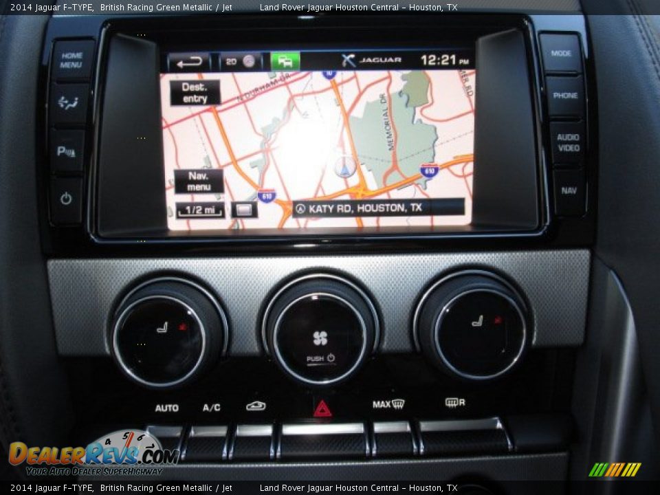 2014 Jaguar F-TYPE British Racing Green Metallic / Jet Photo #12