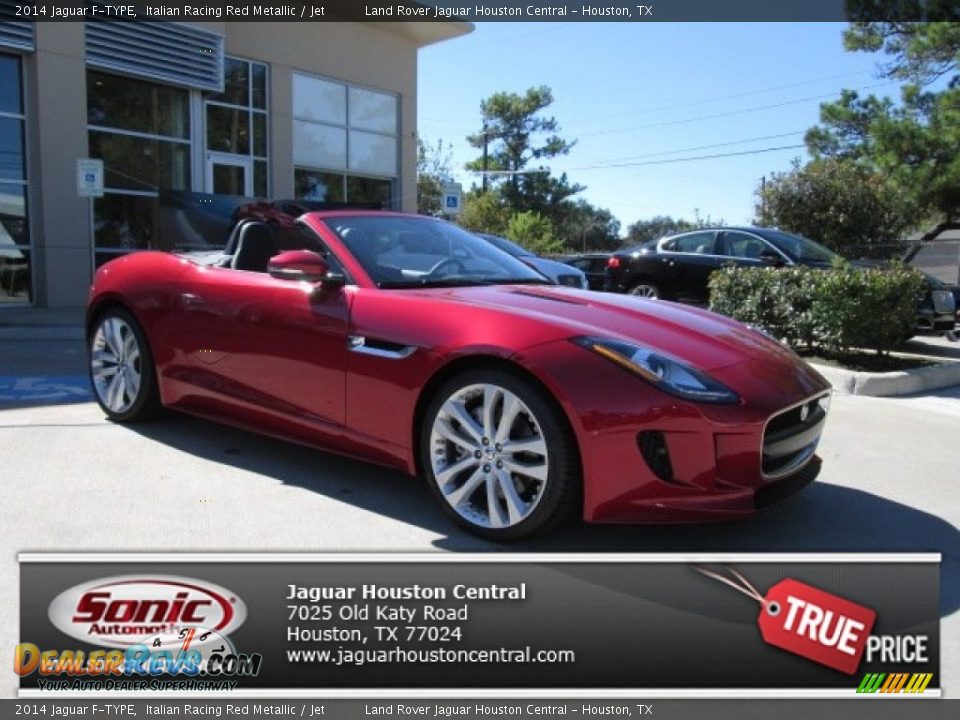 2014 Jaguar F-TYPE Italian Racing Red Metallic / Jet Photo #1