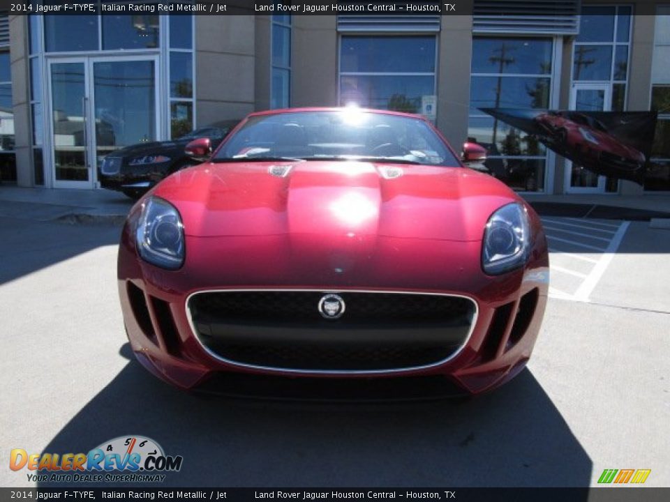 2014 Jaguar F-TYPE Italian Racing Red Metallic / Jet Photo #6