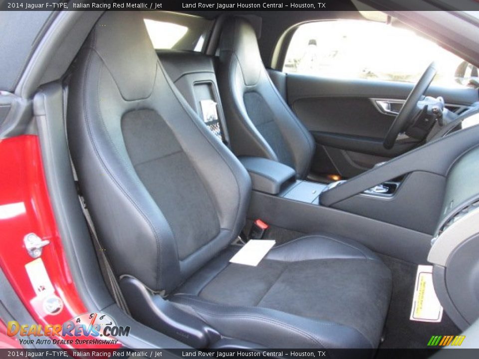 2014 Jaguar F-TYPE Italian Racing Red Metallic / Jet Photo #15