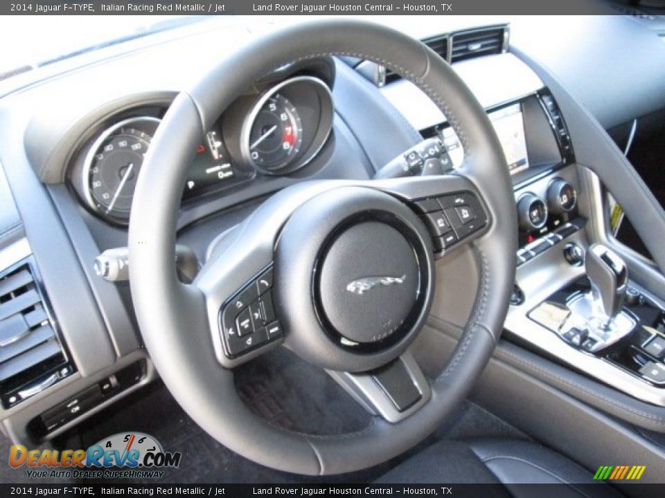 2014 Jaguar F-TYPE Italian Racing Red Metallic / Jet Photo #16