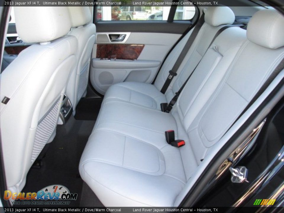 2013 Jaguar XF I4 T Ultimate Black Metallic / Dove/Warm Charcoal Photo #4