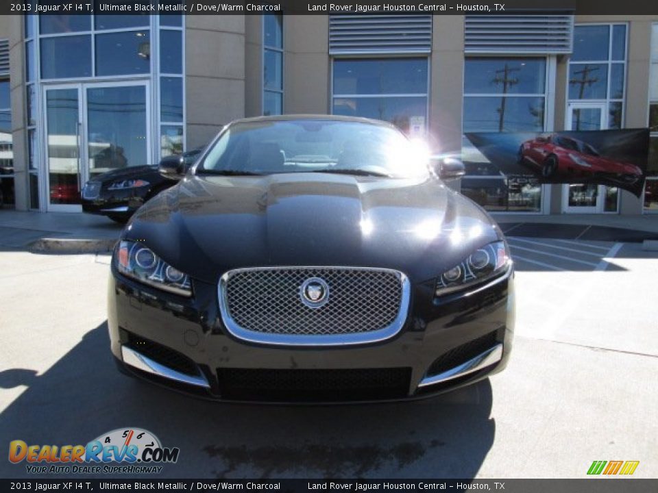 2013 Jaguar XF I4 T Ultimate Black Metallic / Dove/Warm Charcoal Photo #6