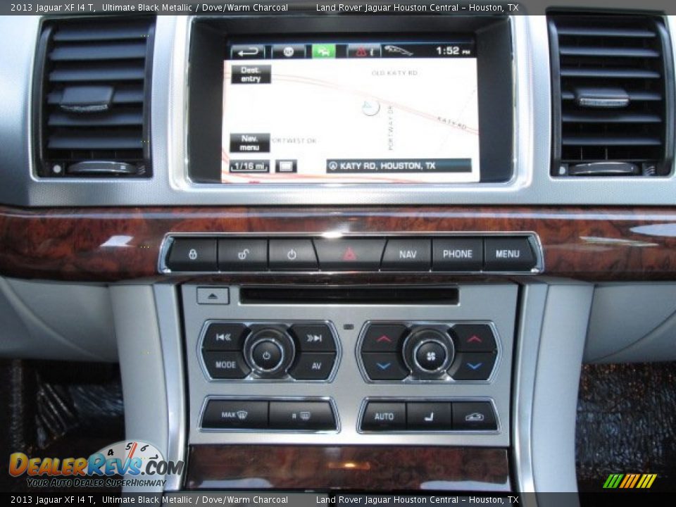 2013 Jaguar XF I4 T Ultimate Black Metallic / Dove/Warm Charcoal Photo #14