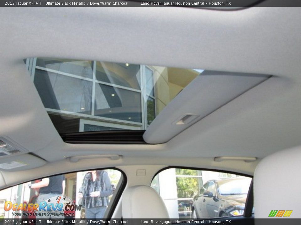 2013 Jaguar XF I4 T Ultimate Black Metallic / Dove/Warm Charcoal Photo #15