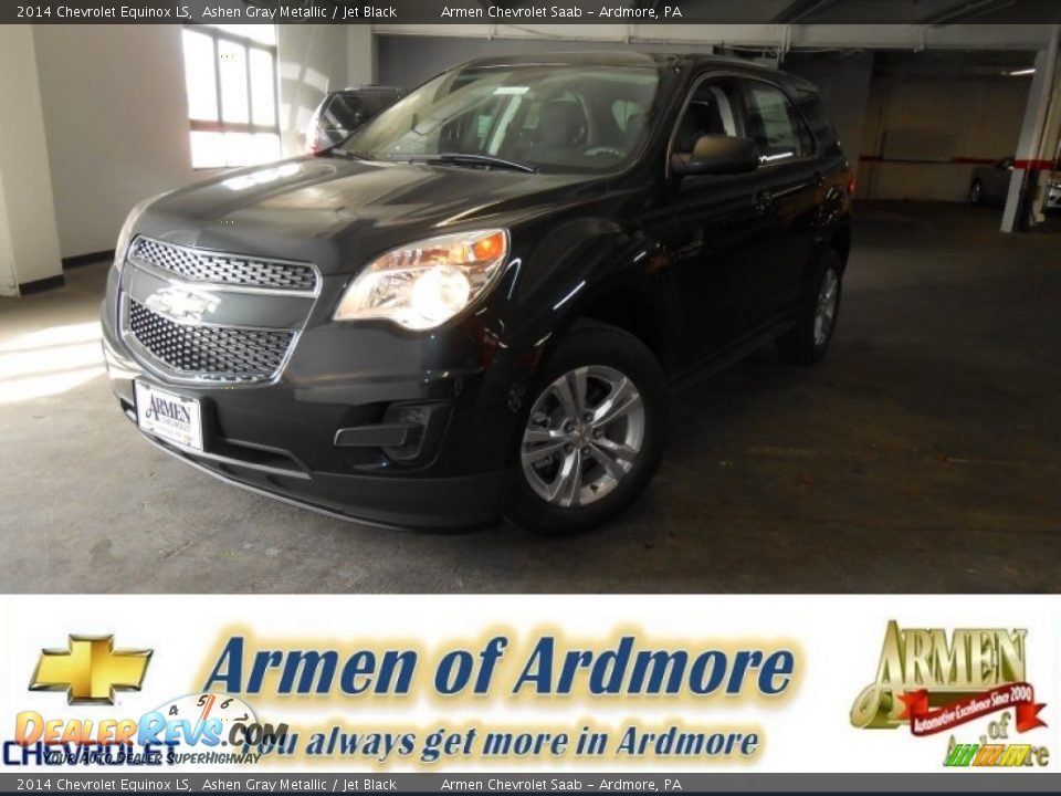2014 Chevrolet Equinox LS Ashen Gray Metallic / Jet Black Photo #1
