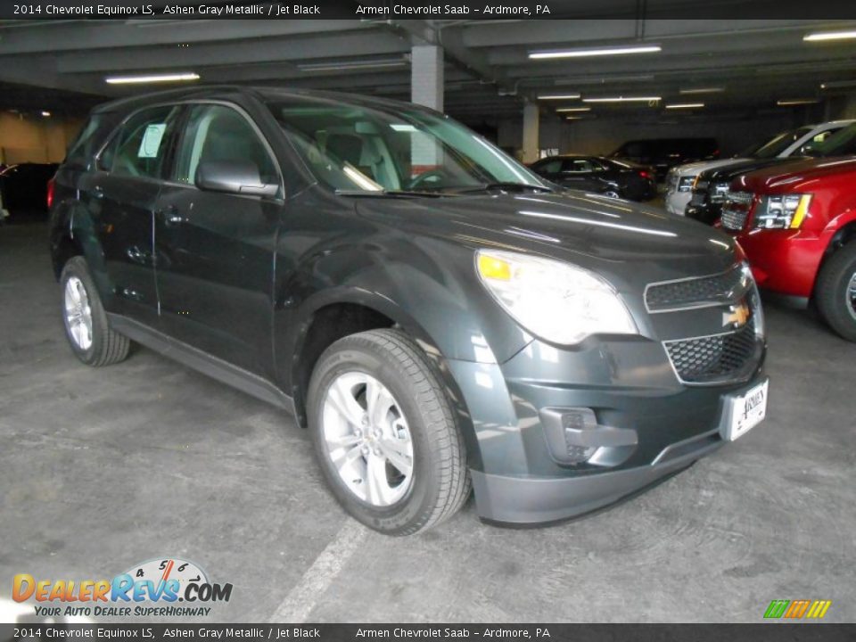2014 Chevrolet Equinox LS Ashen Gray Metallic / Jet Black Photo #3