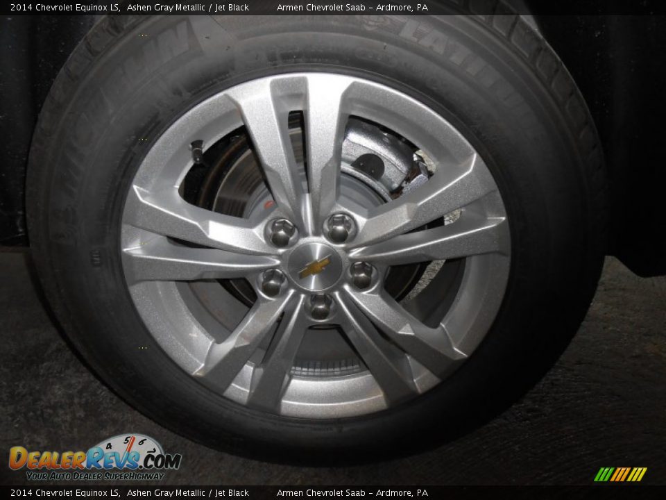 2014 Chevrolet Equinox LS Ashen Gray Metallic / Jet Black Photo #11