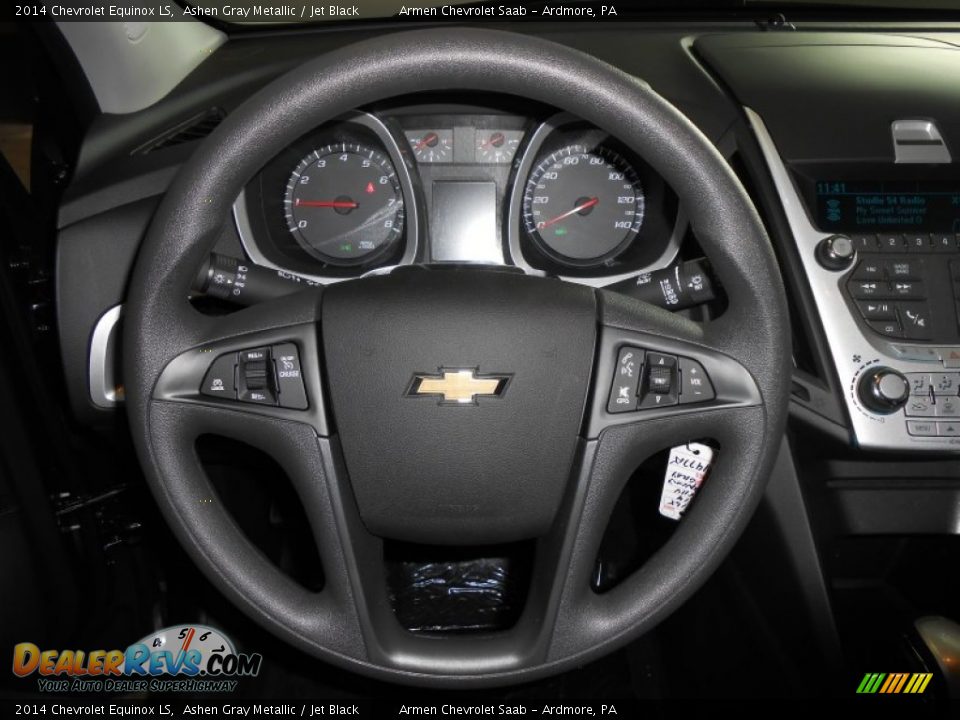 2014 Chevrolet Equinox LS Ashen Gray Metallic / Jet Black Photo #13