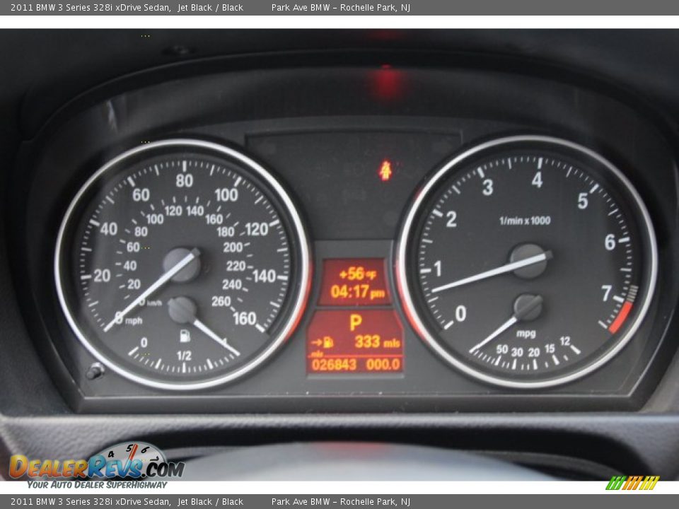 2011 BMW 3 Series 328i xDrive Sedan Jet Black / Black Photo #19