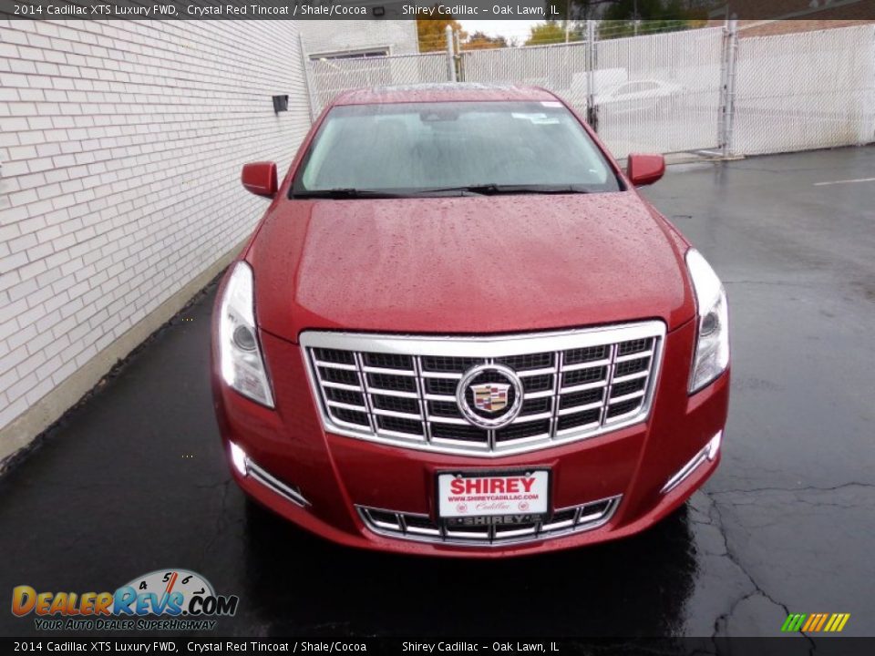 2014 Cadillac XTS Luxury FWD Crystal Red Tincoat / Shale/Cocoa Photo #2
