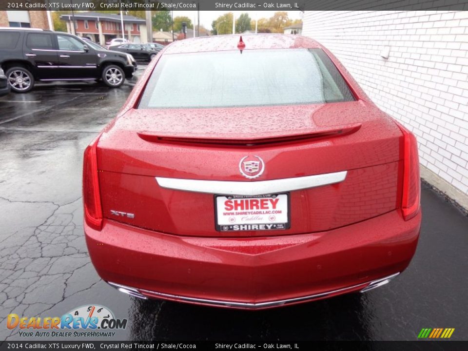 2014 Cadillac XTS Luxury FWD Crystal Red Tincoat / Shale/Cocoa Photo #5