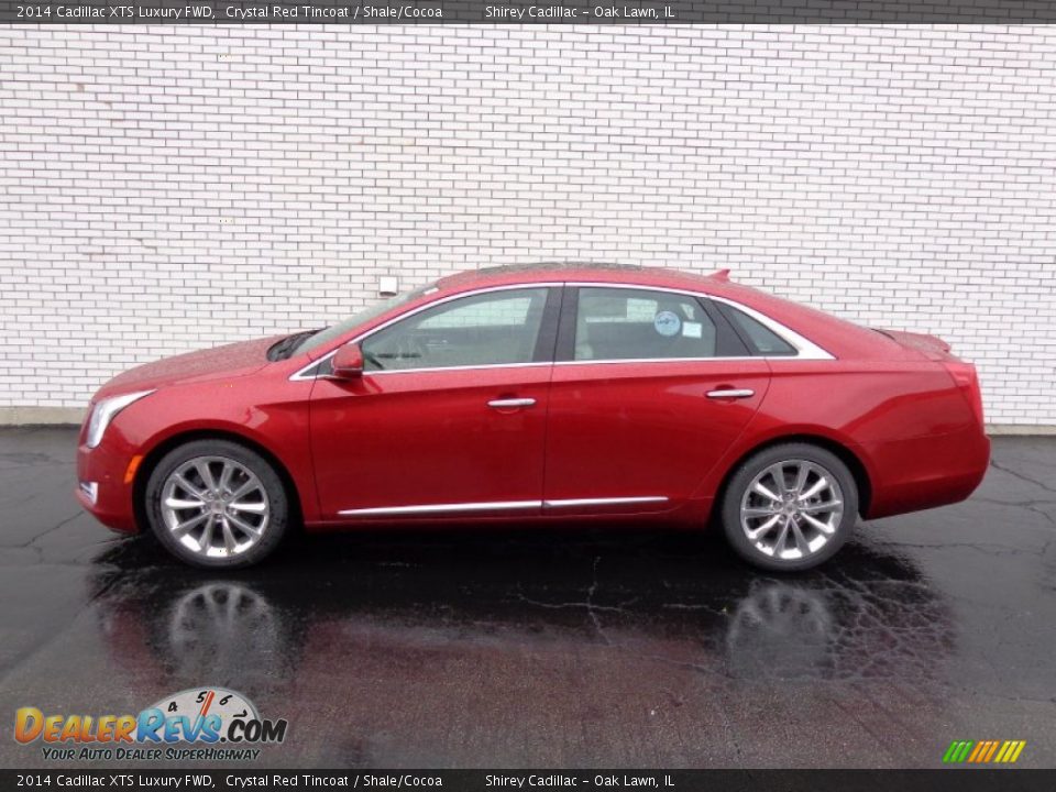 Crystal Red Tincoat 2014 Cadillac XTS Luxury FWD Photo #7
