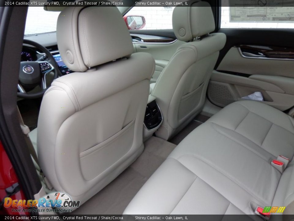 2014 Cadillac XTS Luxury FWD Crystal Red Tincoat / Shale/Cocoa Photo #10