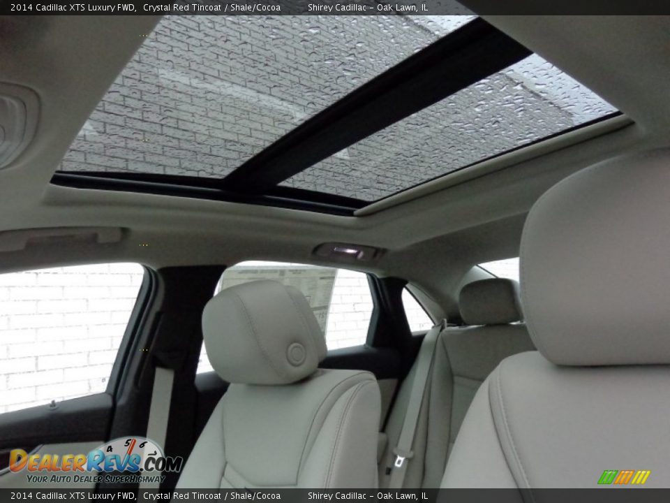 2014 Cadillac XTS Luxury FWD Crystal Red Tincoat / Shale/Cocoa Photo #13