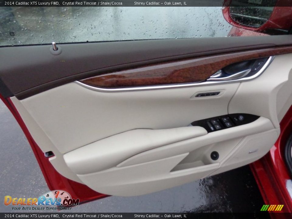 2014 Cadillac XTS Luxury FWD Crystal Red Tincoat / Shale/Cocoa Photo #14