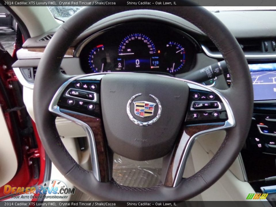 2014 Cadillac XTS Luxury FWD Steering Wheel Photo #18