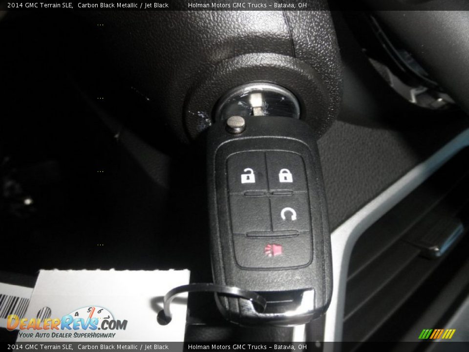 2014 GMC Terrain SLE Carbon Black Metallic / Jet Black Photo #10
