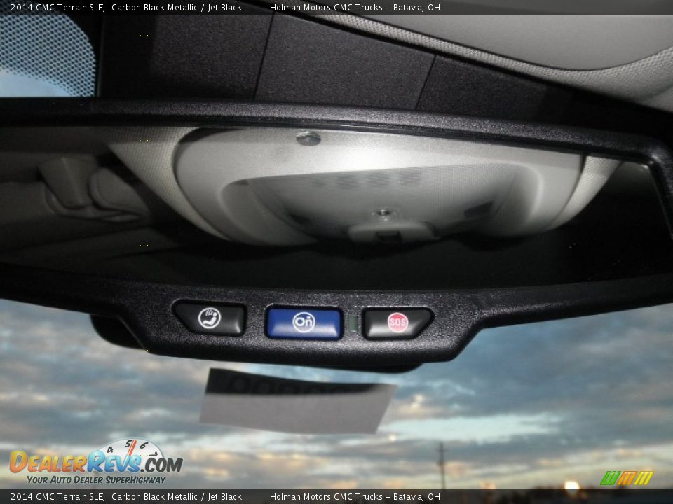 2014 GMC Terrain SLE Carbon Black Metallic / Jet Black Photo #13