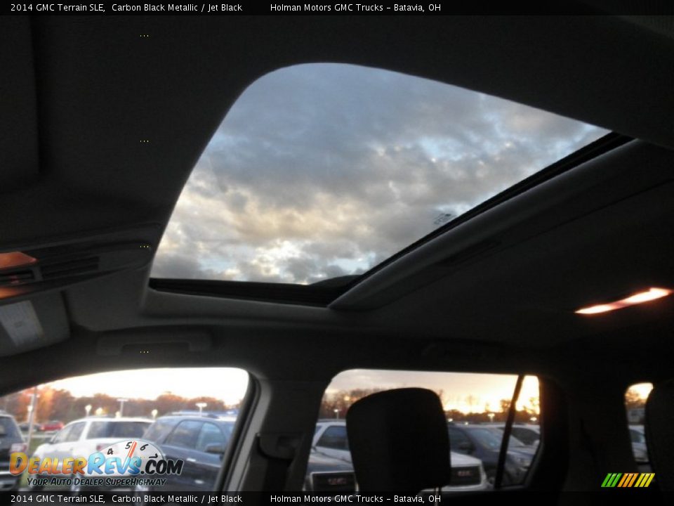 2014 GMC Terrain SLE Carbon Black Metallic / Jet Black Photo #15
