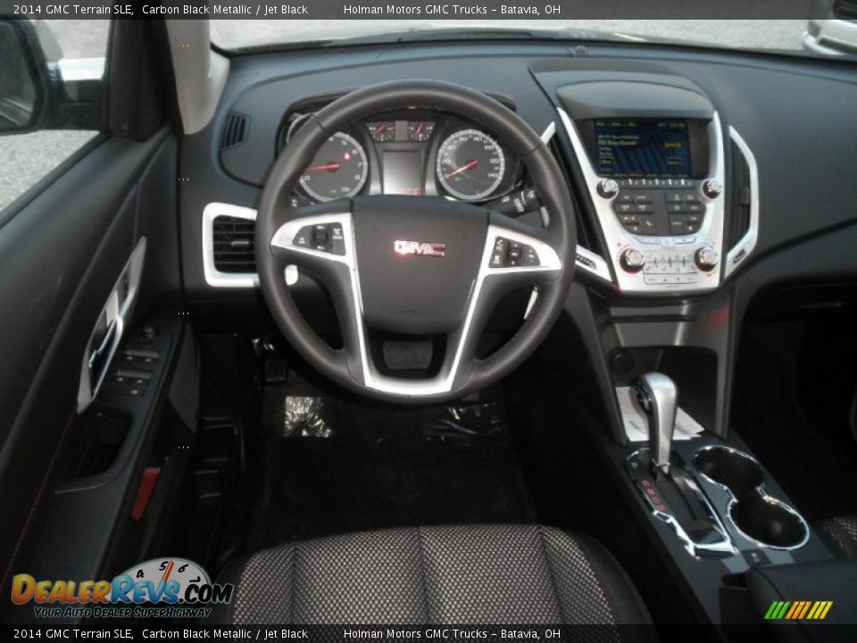 2014 GMC Terrain SLE Carbon Black Metallic / Jet Black Photo #16