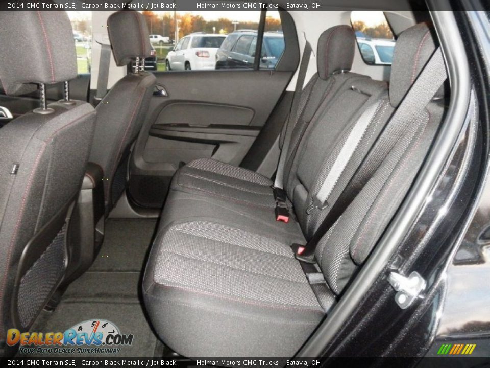 2014 GMC Terrain SLE Carbon Black Metallic / Jet Black Photo #17
