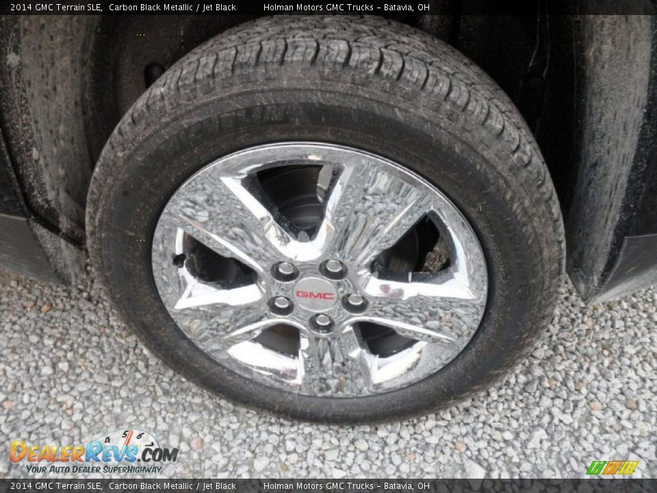 2014 GMC Terrain SLE Carbon Black Metallic / Jet Black Photo #18