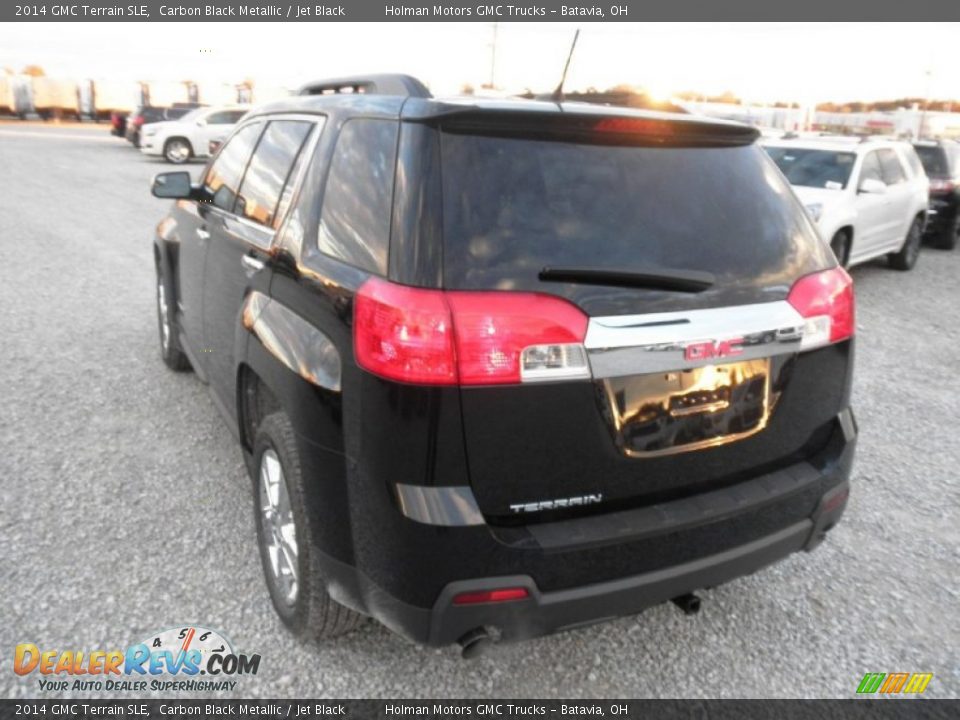 2014 GMC Terrain SLE Carbon Black Metallic / Jet Black Photo #19