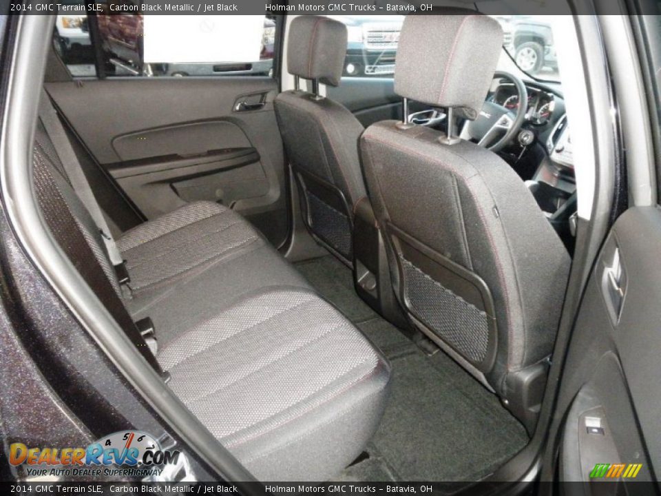2014 GMC Terrain SLE Carbon Black Metallic / Jet Black Photo #24