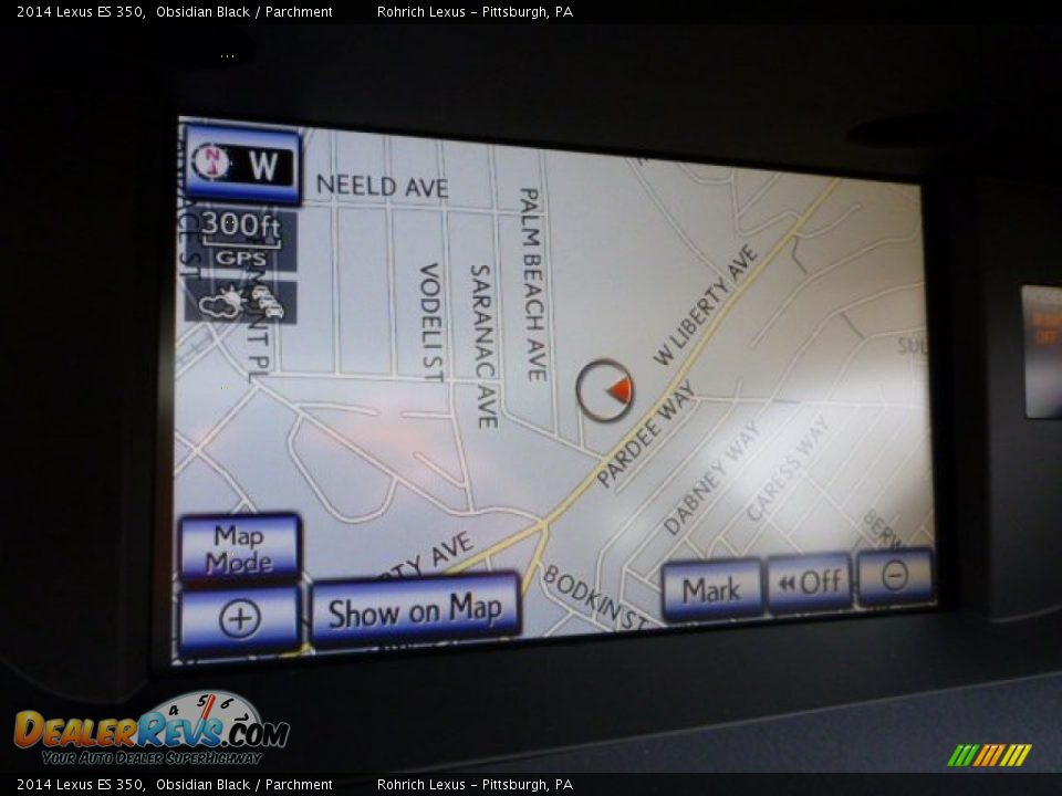 2014 Lexus ES 350 Obsidian Black / Parchment Photo #16