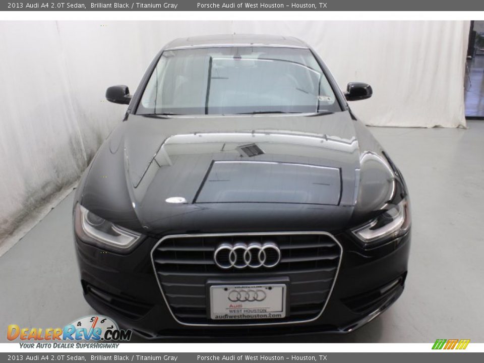 2013 Audi A4 2.0T Sedan Brilliant Black / Titanium Gray Photo #2