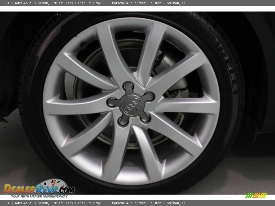 2013 Audi A4 2.0T Sedan Brilliant Black / Titanium Gray Photo #8
