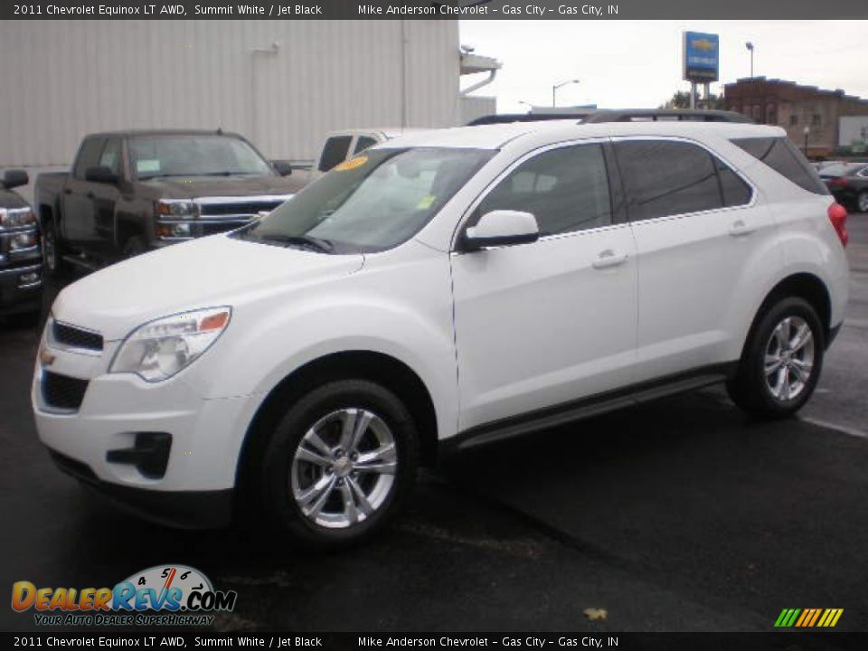 2011 Chevrolet Equinox LT AWD Summit White / Jet Black Photo #1