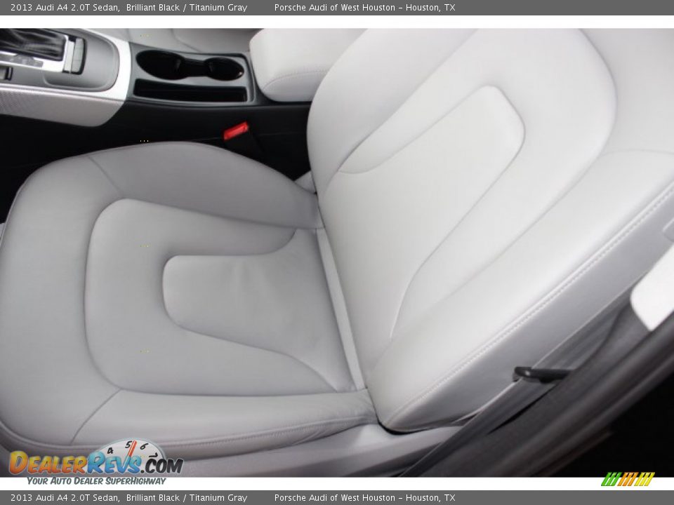 2013 Audi A4 2.0T Sedan Brilliant Black / Titanium Gray Photo #14