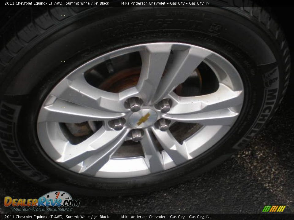 2011 Chevrolet Equinox LT AWD Summit White / Jet Black Photo #2