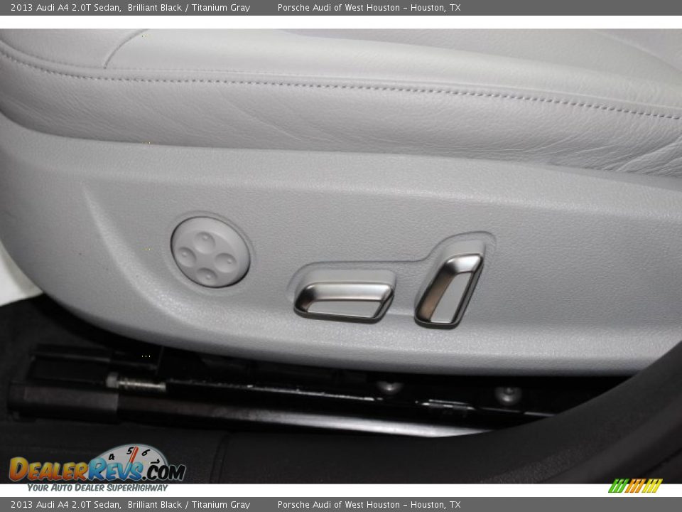 2013 Audi A4 2.0T Sedan Brilliant Black / Titanium Gray Photo #15