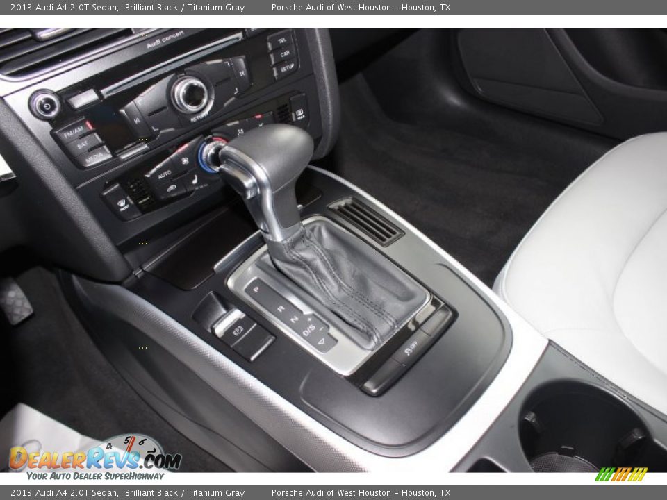2013 Audi A4 2.0T Sedan Brilliant Black / Titanium Gray Photo #17