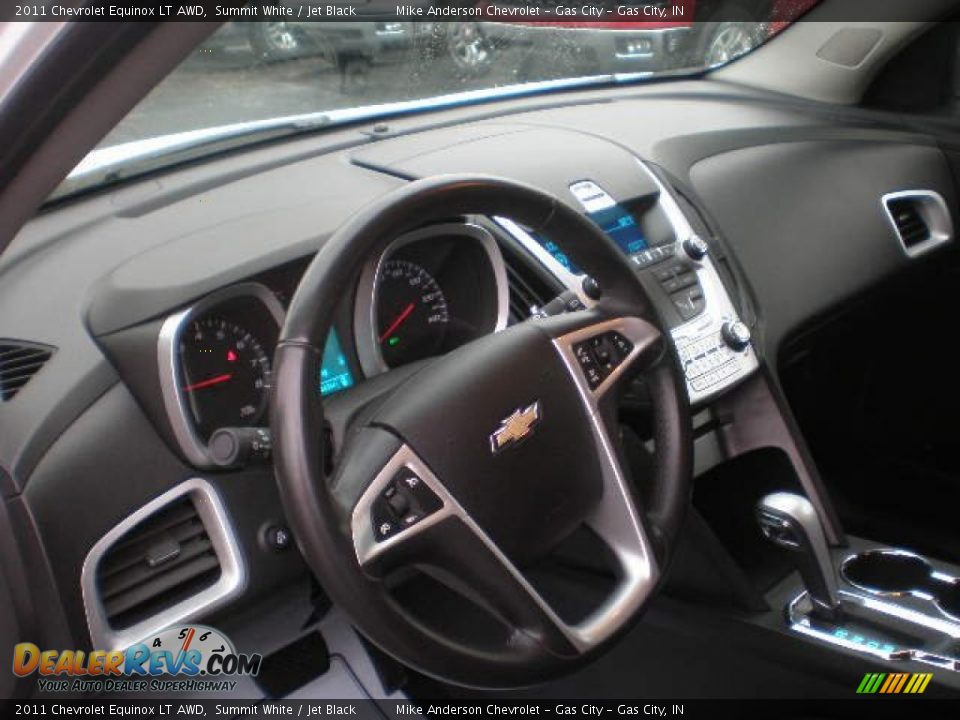 2011 Chevrolet Equinox LT AWD Summit White / Jet Black Photo #5