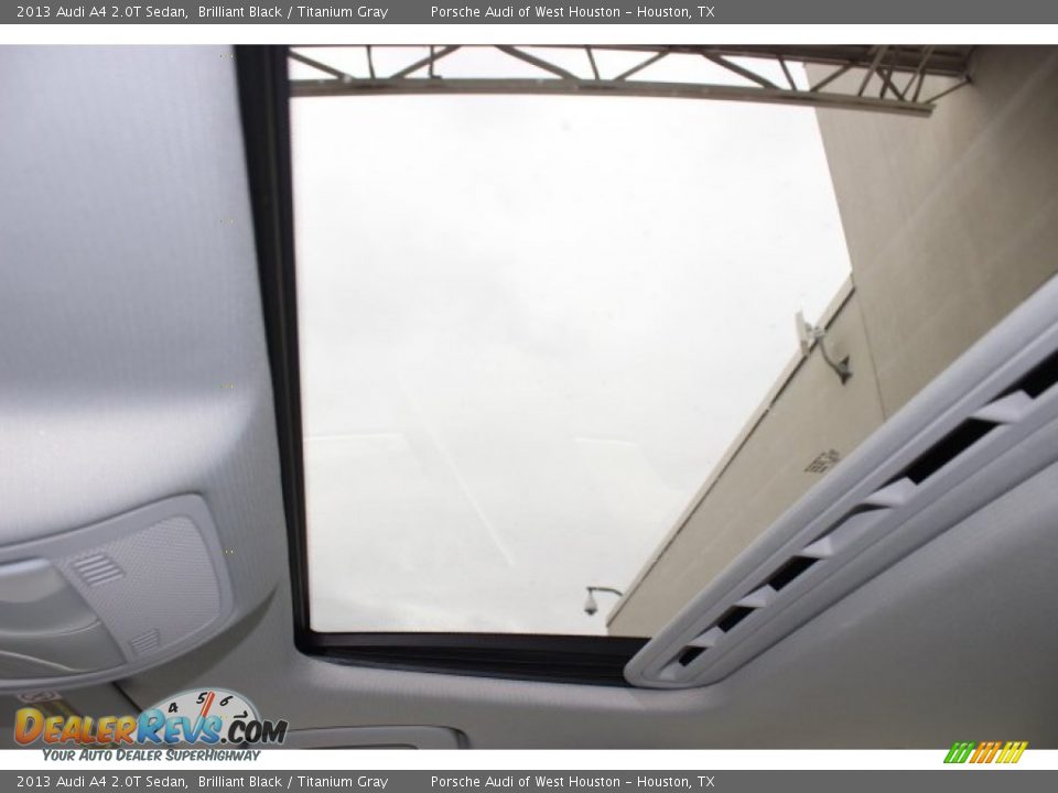 2013 Audi A4 2.0T Sedan Brilliant Black / Titanium Gray Photo #18