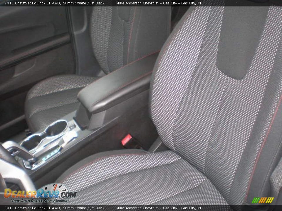 2011 Chevrolet Equinox LT AWD Summit White / Jet Black Photo #6
