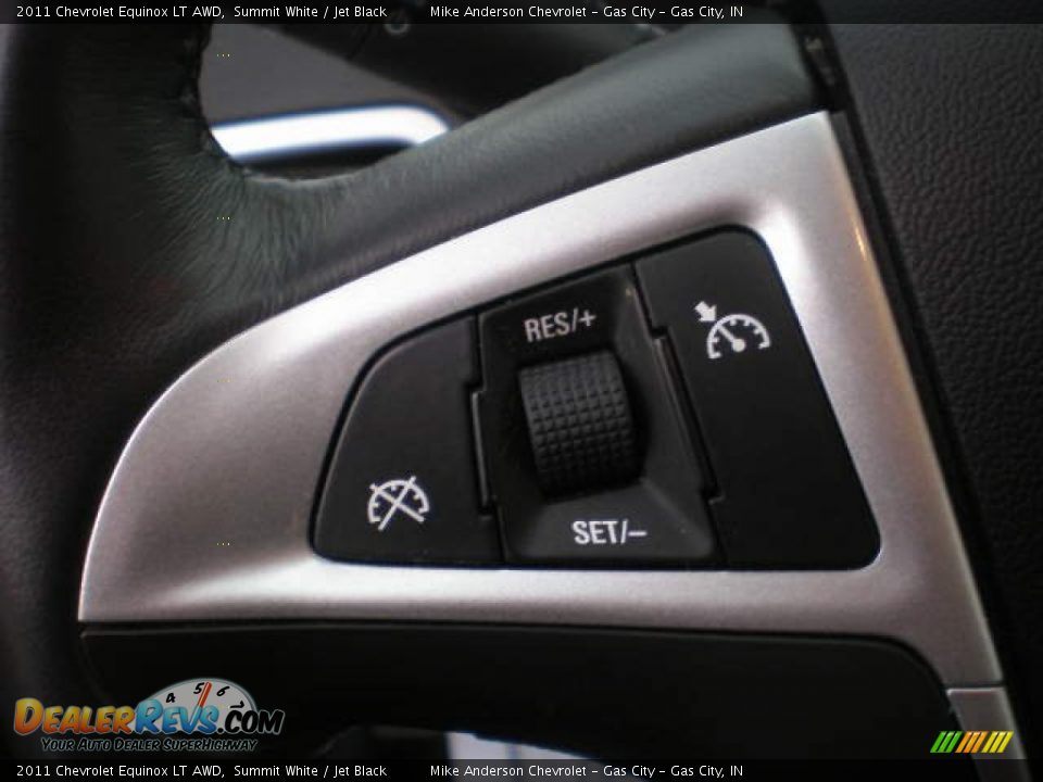 2011 Chevrolet Equinox LT AWD Summit White / Jet Black Photo #7