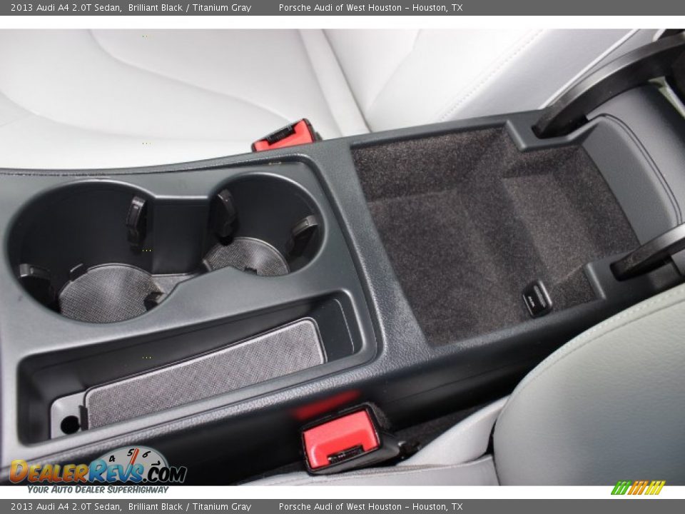 2013 Audi A4 2.0T Sedan Brilliant Black / Titanium Gray Photo #25