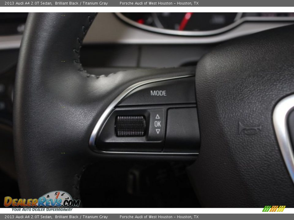 2013 Audi A4 2.0T Sedan Brilliant Black / Titanium Gray Photo #27