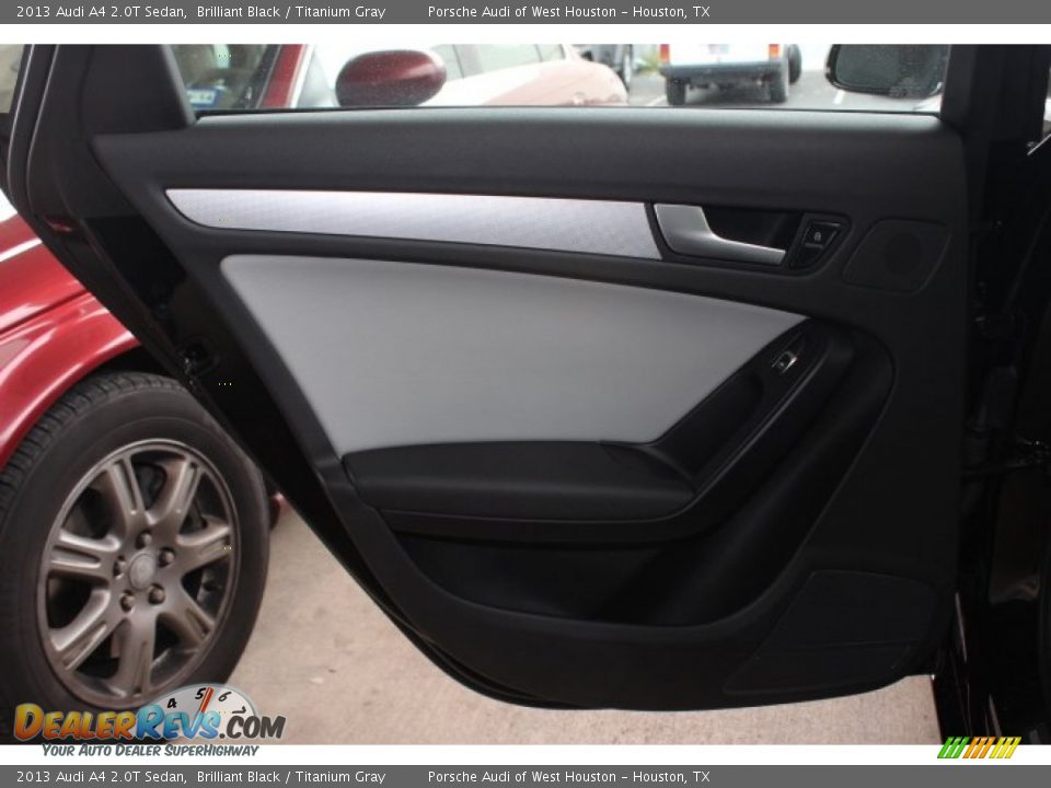 2013 Audi A4 2.0T Sedan Brilliant Black / Titanium Gray Photo #29