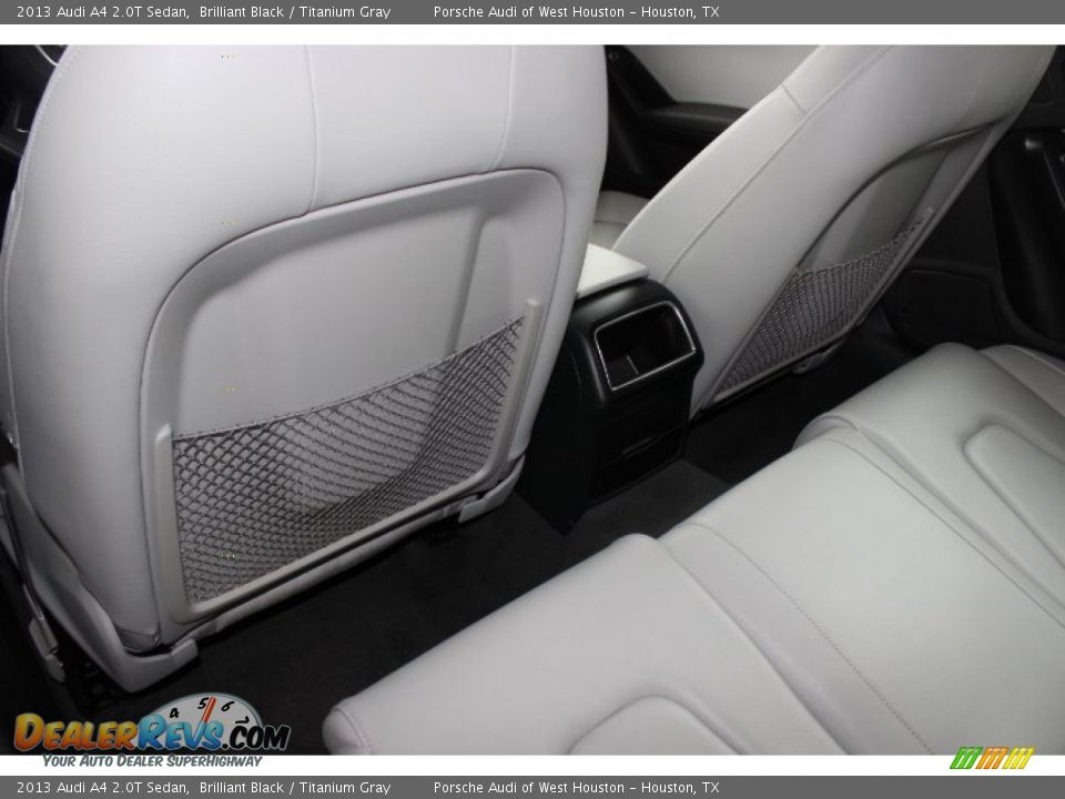 2013 Audi A4 2.0T Sedan Brilliant Black / Titanium Gray Photo #30
