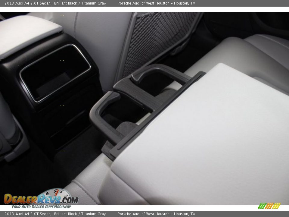 2013 Audi A4 2.0T Sedan Brilliant Black / Titanium Gray Photo #32