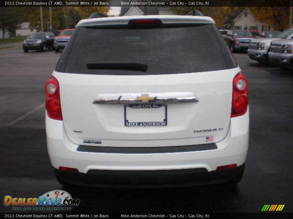 2011 Chevrolet Equinox LT AWD Summit White / Jet Black Photo #20
