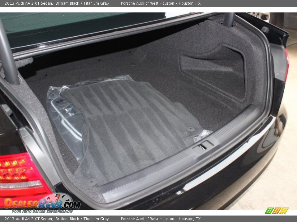 2013 Audi A4 2.0T Sedan Brilliant Black / Titanium Gray Photo #35